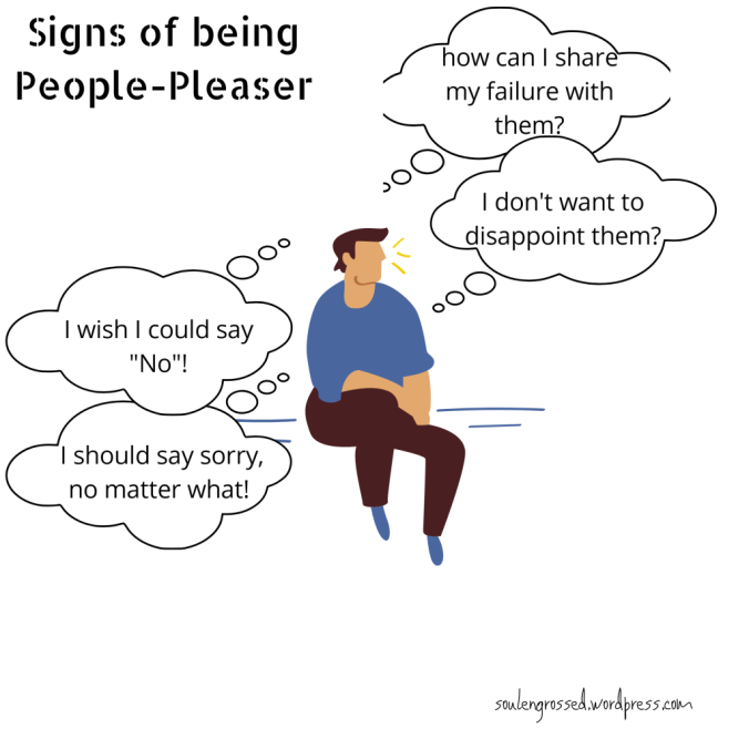 Signs of being people pleaser